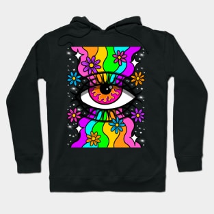 Fire in her eyes Hoodie